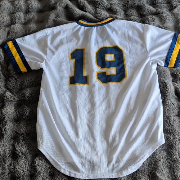 Brewers Baseball Jersey #19 - Adult Medium - Picture 3 of 3